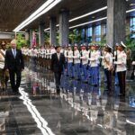 Recibió Díaz-Canel al Presidente de la República Democrática Popular Lao