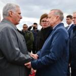Presidente cubano en Rusia para actos por el Día de la Victoria