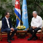 Intercambia presidente cubano con titular de la ONUDI
