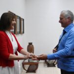 Recibe Díaz-Canel a representante del Fondo de Población ONU