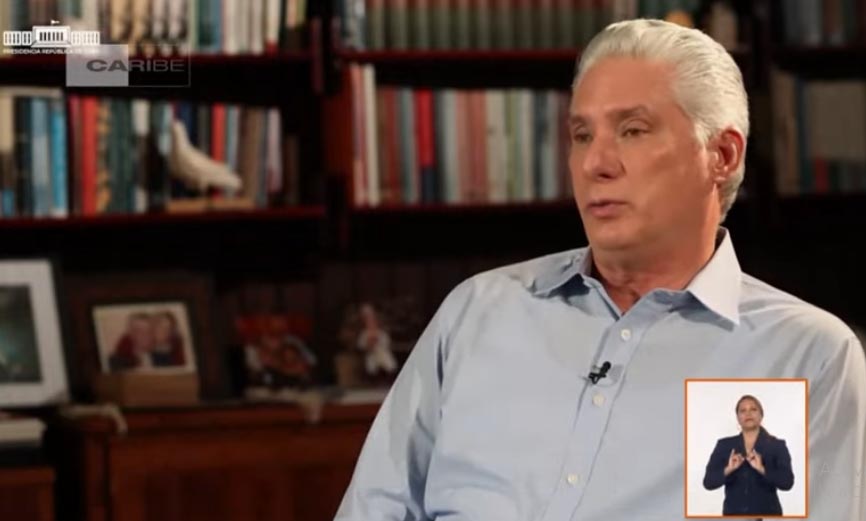 Reitera Díaz-Canel que Cuba saldrá adelante (+ video)