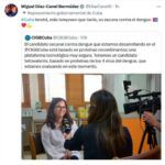 Díaz-Canel: Cuba tendrá su vacuna contra el dengue