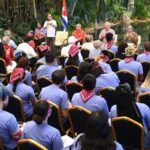 Dialoga Díaz-Canel con líderes solidarios estadounidenses