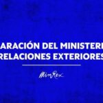 Declaración de la Cancillería cubana: Firmeza y dignidad frente al atropello