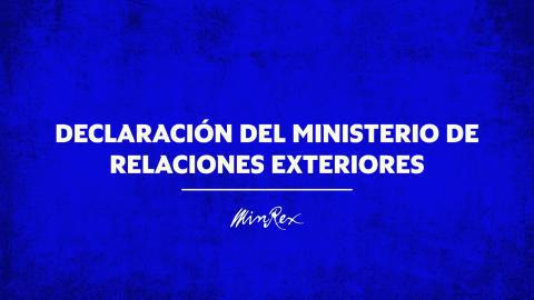 Declaración de la Cancillería cubana: Firmeza y dignidad frente al atropello