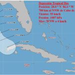 Se forma depresión tropical en el golfo de México