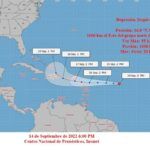 Depresión tropical siete con poco cambio