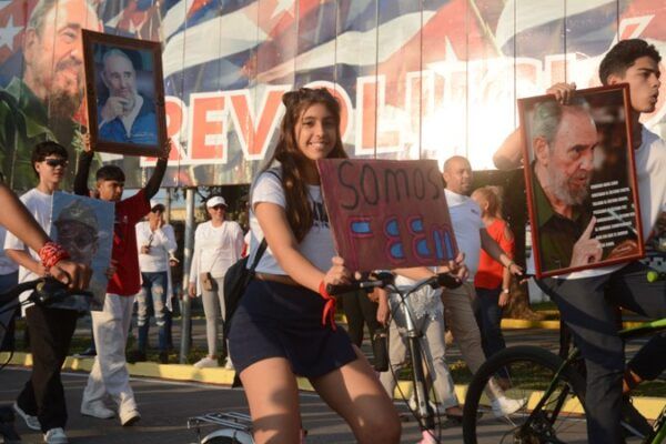 La más joven generación, siempre presente. Foto:  Oscar Alfonso Sosa.