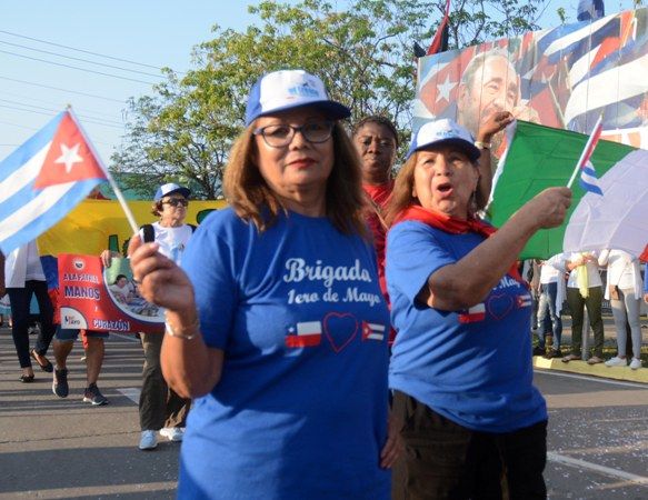 La solidaridad, presente. Foto:  Oscar Alfonso Sosa.