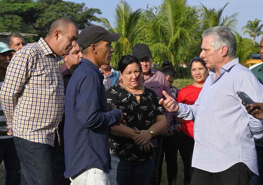 Presidente de Cuba realiza visita gubernamental a Granma