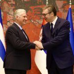 Sostienen conversaciones oficiales presidentes de Cuba y Serbia (+Fotos)