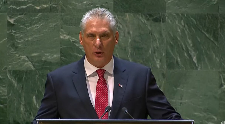Díaz-Canel en Naciones Unidas: “Urge un nuevo y más justo contrato global”