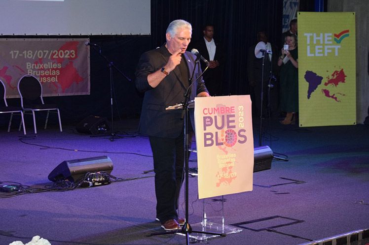 Defiende Díaz-Canel derecho de Cuba a escoger su modelo (+Fotos)