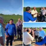 Recorre Díaz-Canel áreas agrícolas y ganaderas en el centro de Cuba