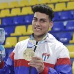 Espirituano Escobar, el mejor en barra fija en San Salvador 2023