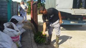 Donan campesinos de Cabaiguán alimentos al Hospital Provincial Camilo Cienfuegos
