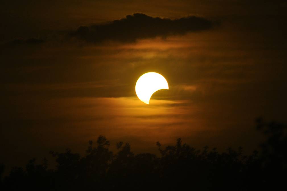 Eclipse solar parcial y lluvias de estrellas en este octubre