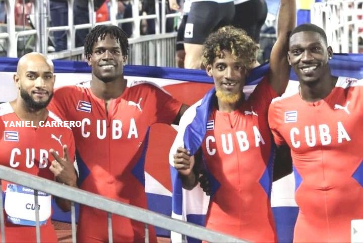 Atletismo de Sancti Spíritus en carrileras de Copa Cuba