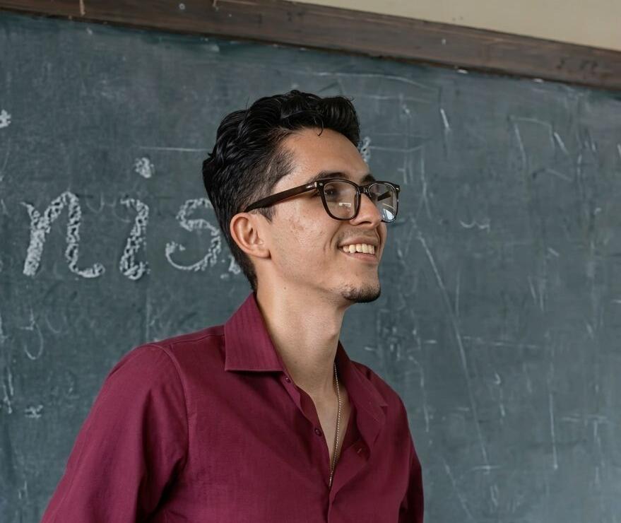 Eric Ernesto tras el rumbo de la Química