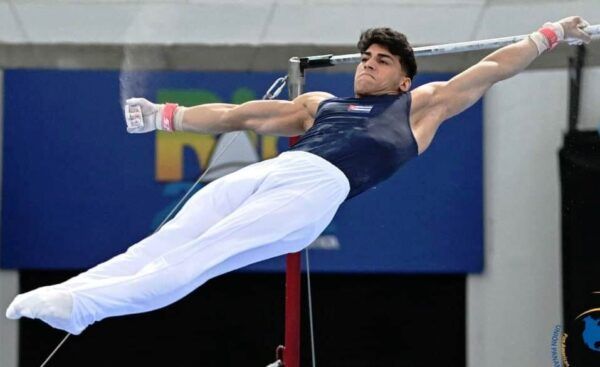 Escobar en la clasificación para gran final por aparatos