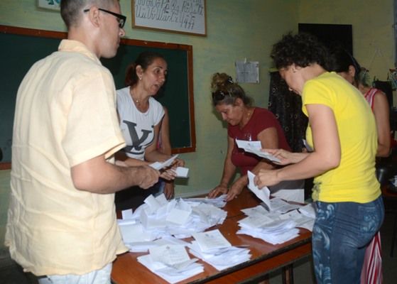 El escrutinio es la fase final de la jornada electoral, para la que se garantiza transparencia total. Foto:  Oscar Alfonso Sosa.