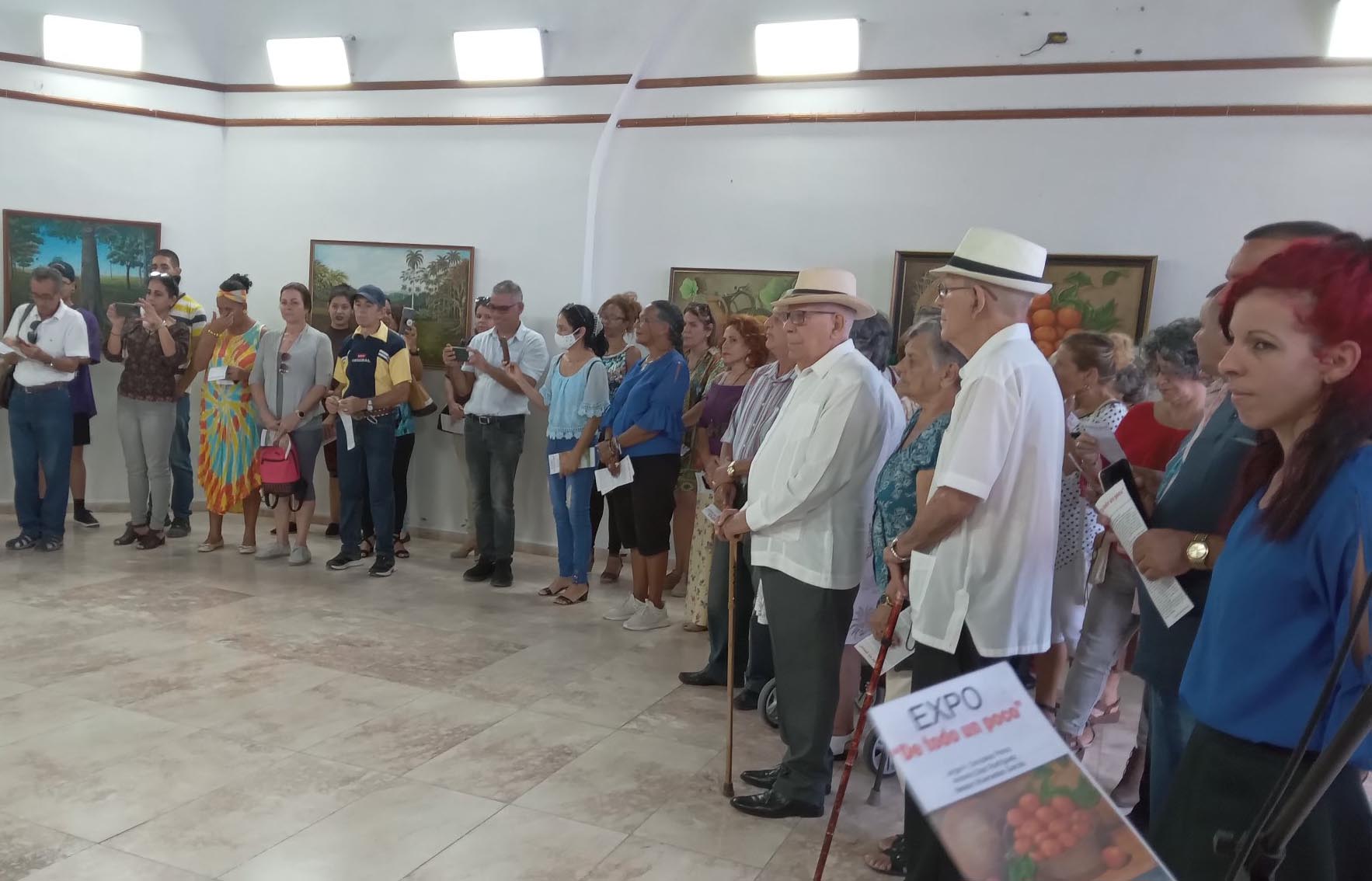 Tres firmas de las artes visuales se unen en muestra que prestigia a galería espirituana