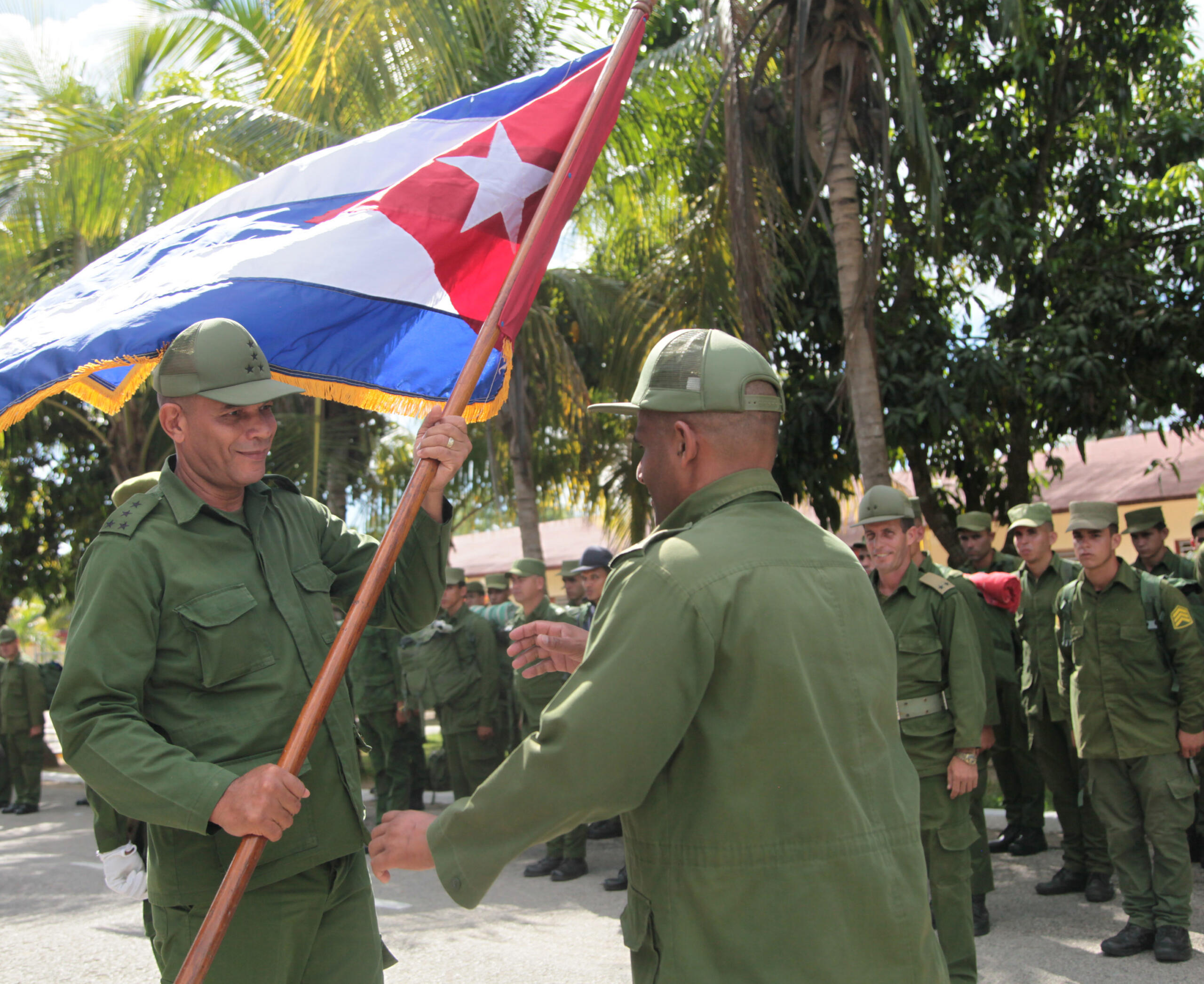 Brigada de las FAR lista para partir para el oriente cubano