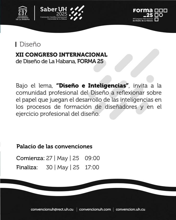 Congreso Internacional de Diseño acogerá experiencias del Centro Universitario de Jatibonico