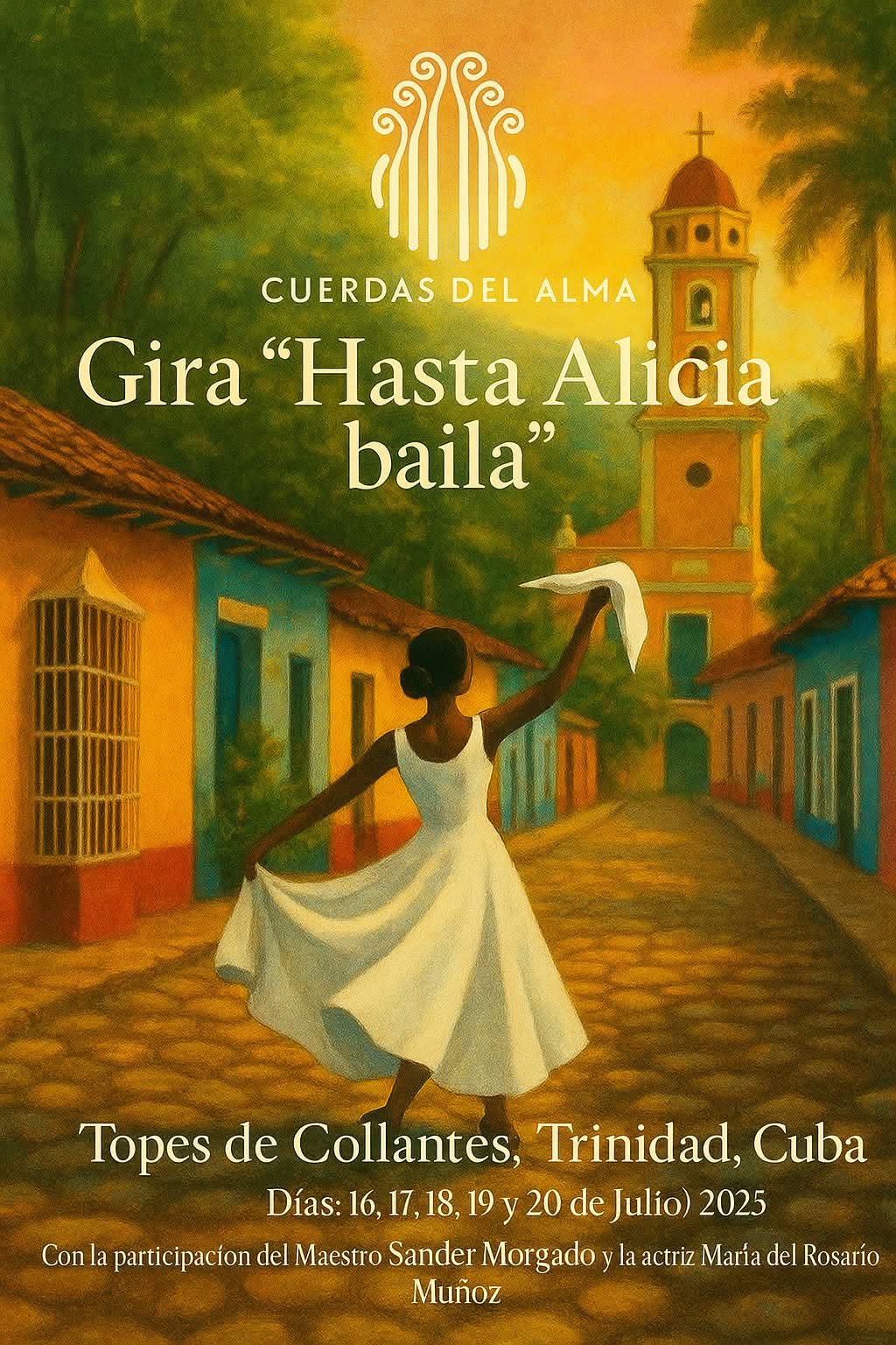 Regala Cuerdas del Alma su música por áreas del lomerio trinitario