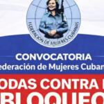 Convocadas mujeres espirituanas a concentración contra el bloqueo