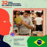 Banderas de Cuba y Brasil ondean en Feria del Libro