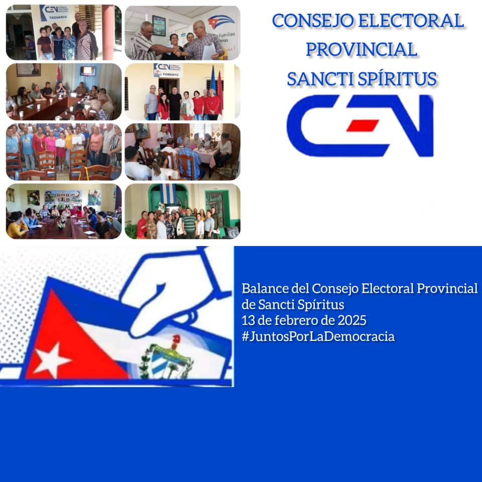 Consejo Electoral epirituano pasa revista a su accionar