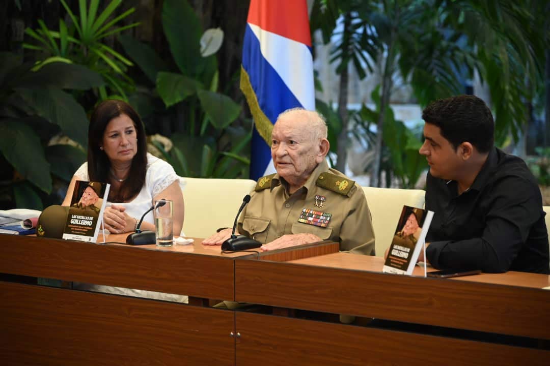 Presentan libro dedicado al Comandante de la Revolución Guillermo García Frías