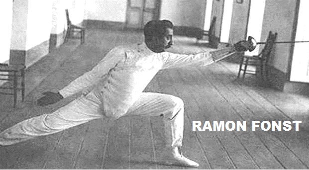 Ramón Fonst: el “gladiador” no rinde su espada