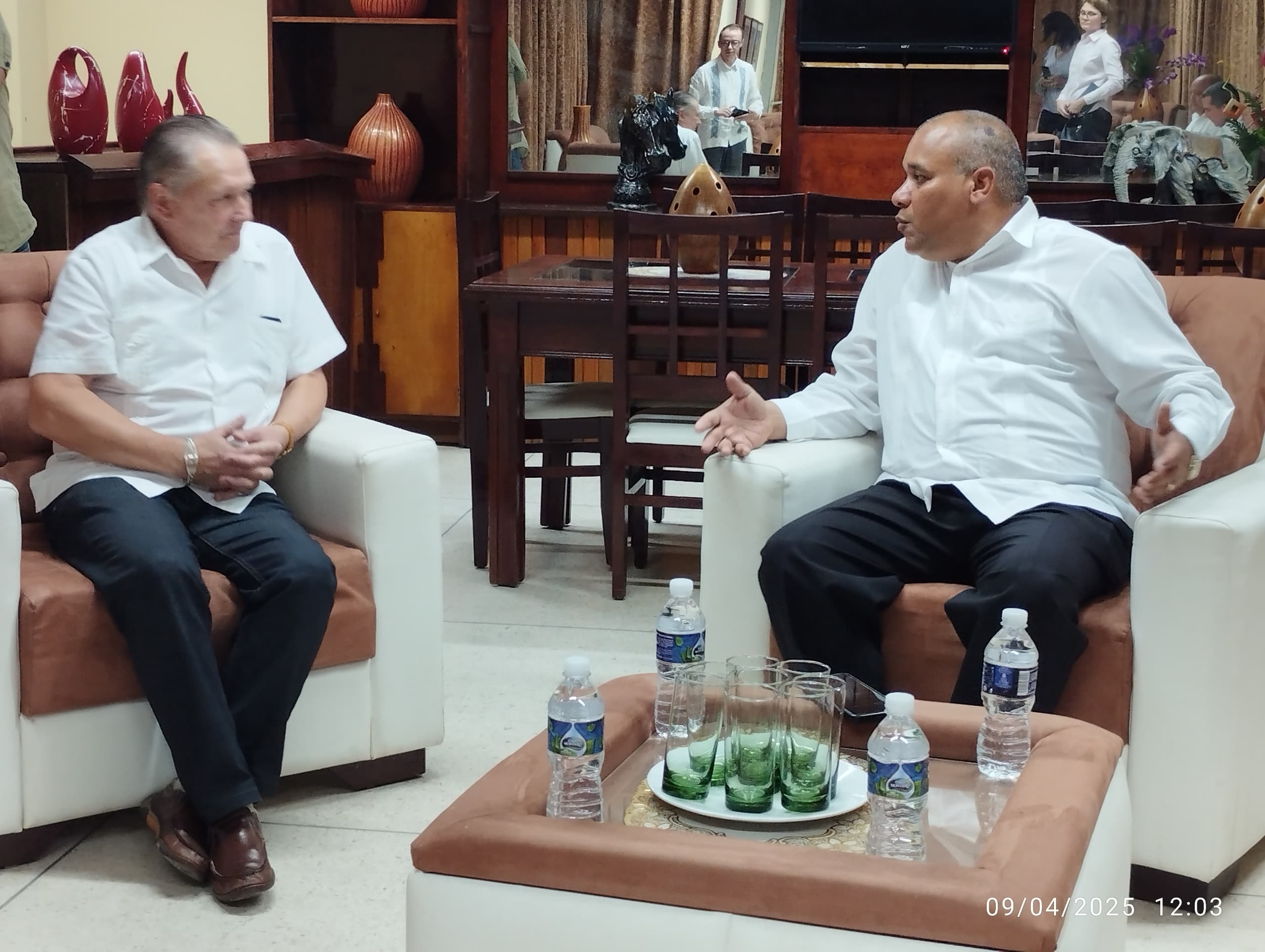 Embajador de Rusia visita a la provincia de Sancti Spíritus