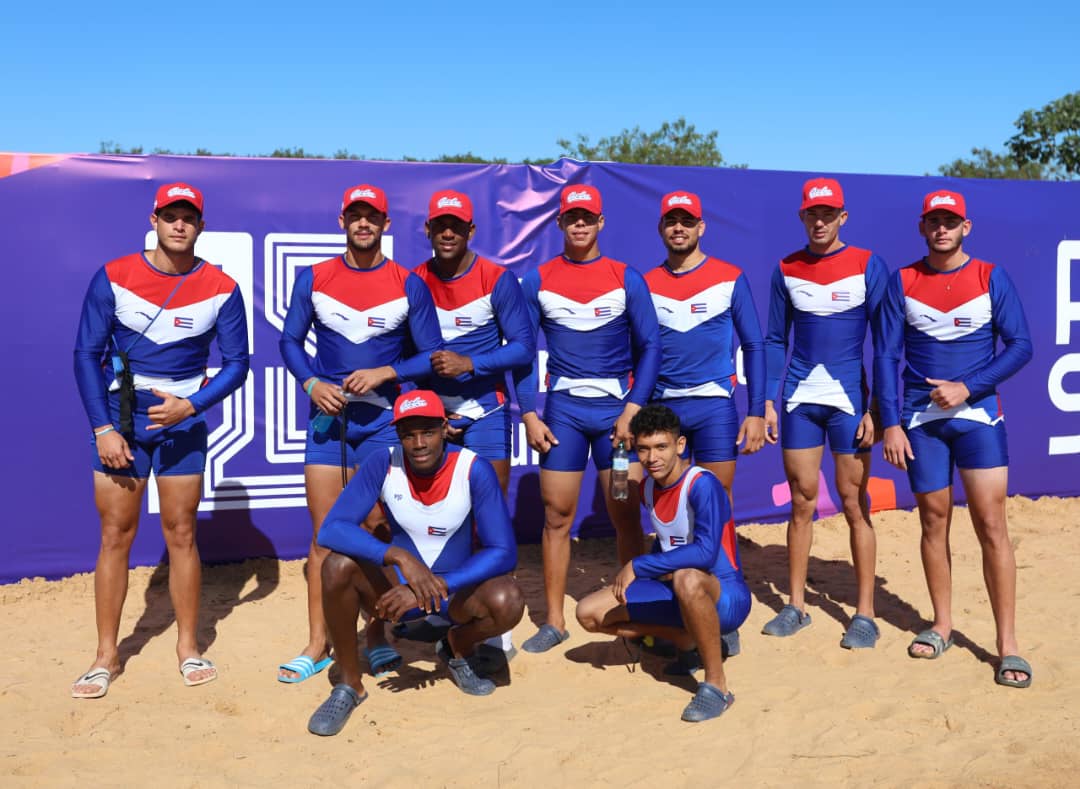 Remeros de bronce dan primera medalla a Cuba en Asunción