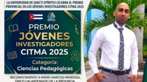 Midiel Marcos Mendoza, Premio Nacional Jóvenes investigadores 2025