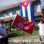 Recorrió Taguasco Bandera por aniversario del sistema de medicina familiar cubano