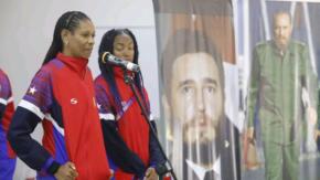 Delegación cubana en Panamericanos Junior rinde homenaje a Fidel