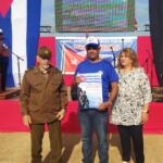 Comandante de la Revolución Ramiro Valdés inaugura oficialmente parque solar de Cabaiguán