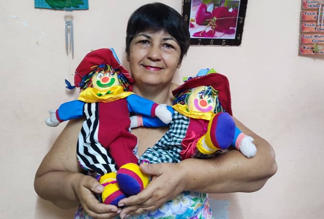 Blanquita, entre retazos y ternura