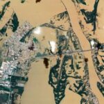 Imágenes desde el espacio de devastadoras inundaciones en Brasil