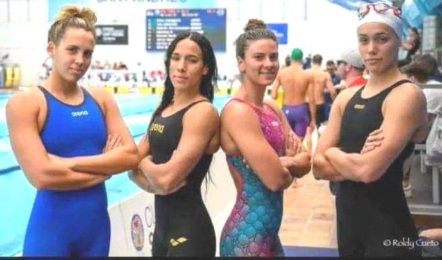 Lorena González: una de las mujeres doradas de la natación cubana