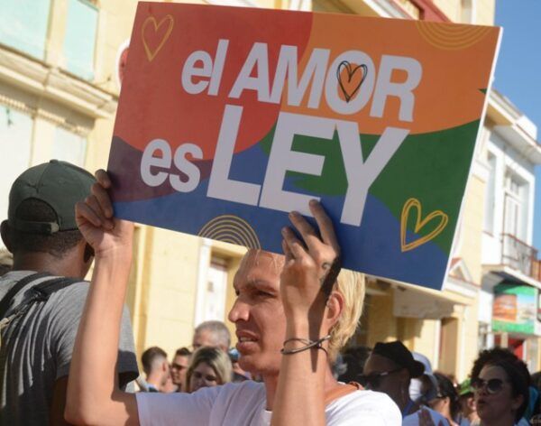 El Amor es Ley, lema central de la Jornada. Foto: Oscar Alfonso Sosa.