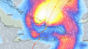 Melissa comienza a abandonar el territorio nacional