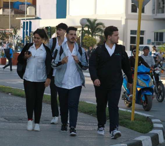 Los jóvenes, garantes del futuro. Foto: Oscar Alfonso Sosa.