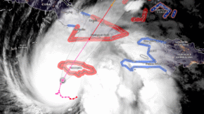 Meteorología actualiza: Melissa se acerca al extremo oeste de Jamaica