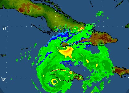 Meteorología actualiza: Melissa se acerca al extremo oeste de Jamaica