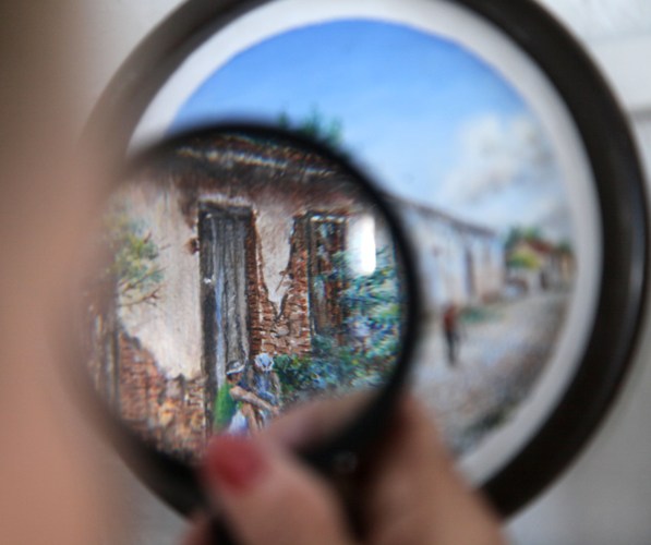 La diversidad temática es una de las distinciones en la obra de Wenseslao. Foto: Oscar Alfonso Sosa.