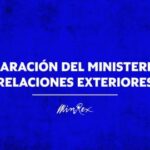 MINREX: Adopta Estados Unidos medidas en la dirección correcta, pero el bloqueo permanece